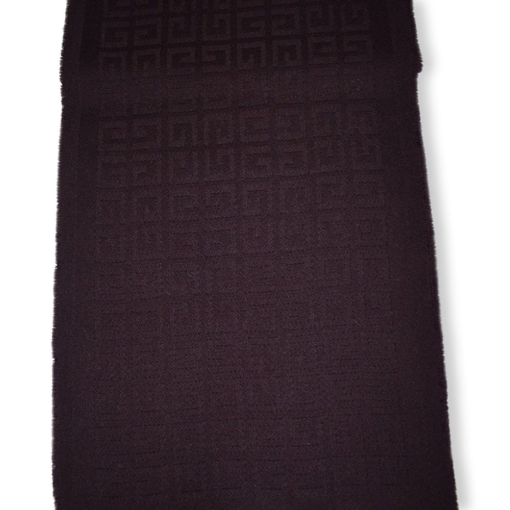 Auth Givenchy Vintage "G" Monogram Pattern Scarf - image 5